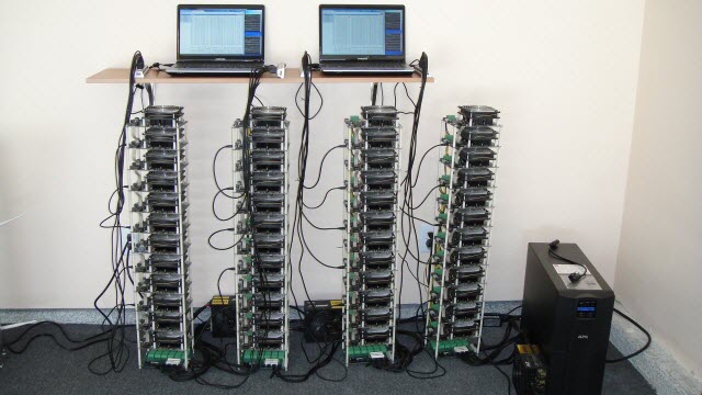 Special bitcoin mining rigs in India