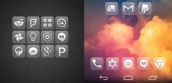 beautiful ICON packs for Android