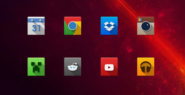 beautiful ICON packs for Android