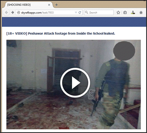 peshawar school attack cctv footage