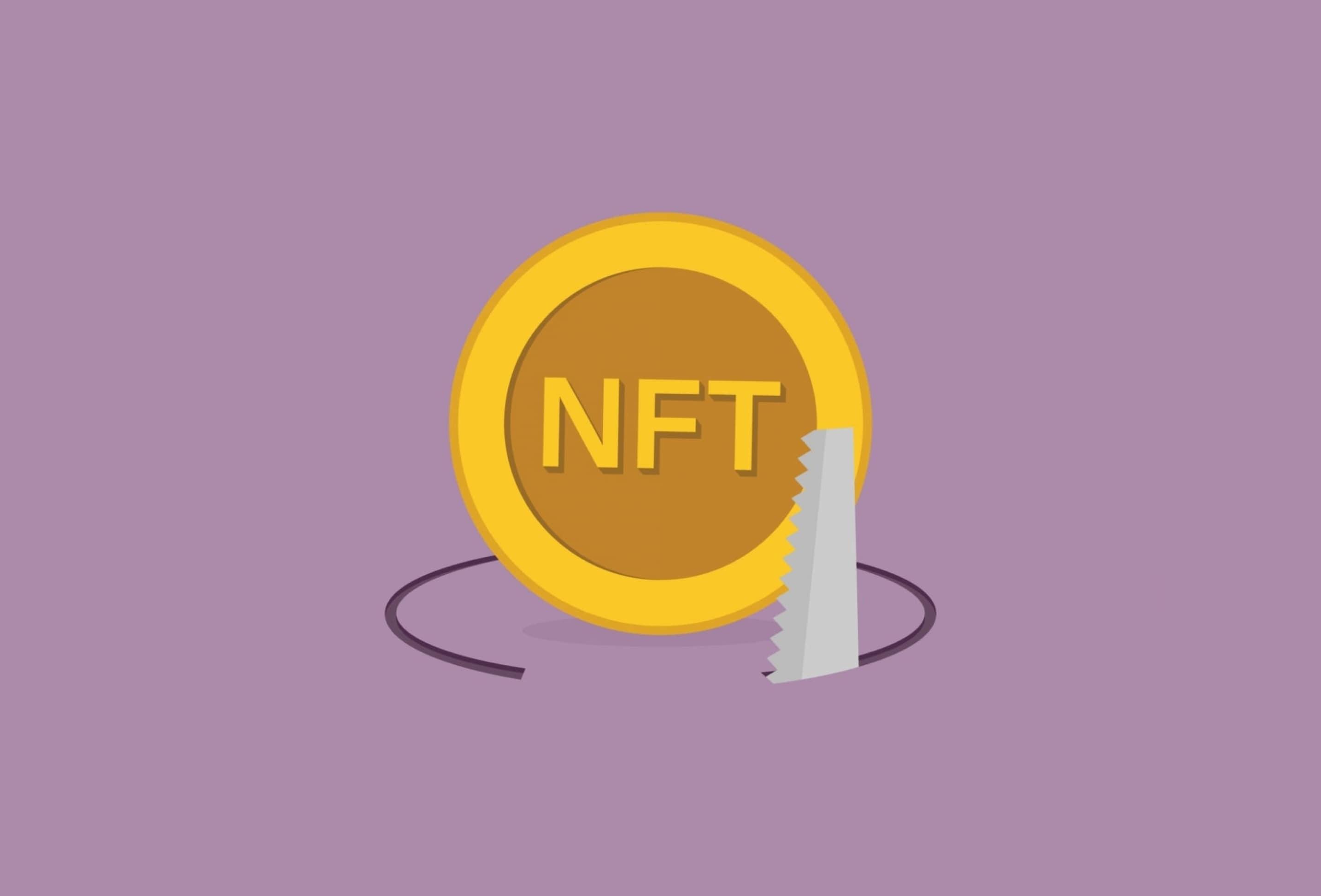 NFT Phishing illustration
