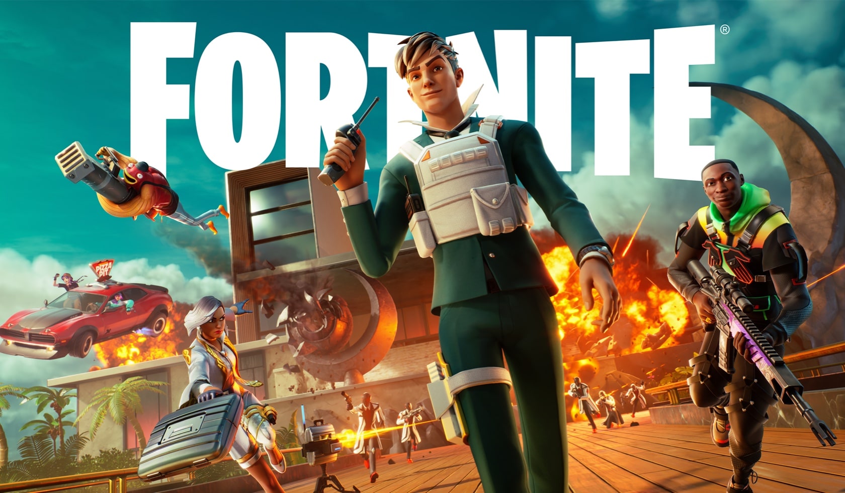 Fortnite: Battle Royale Game Wallpaper