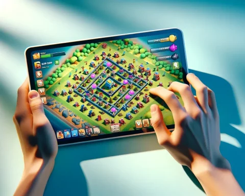 Clash of Clans Play on Tablet