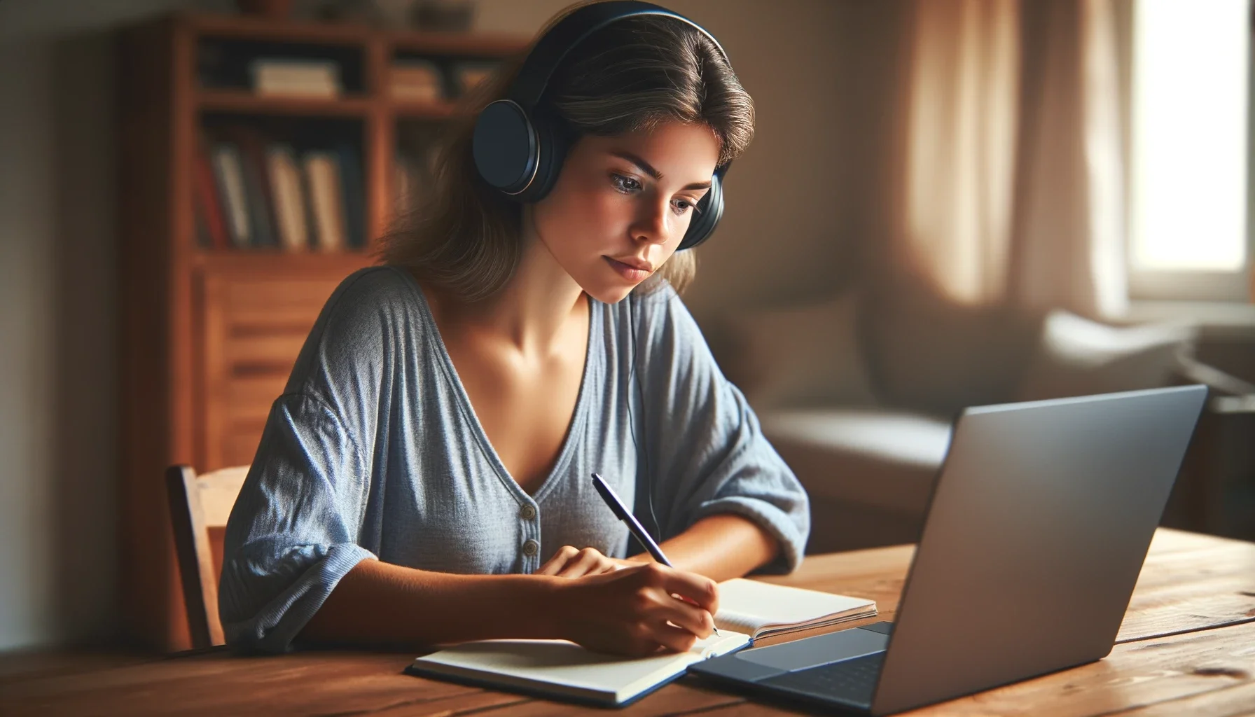 Online Learning with headphones