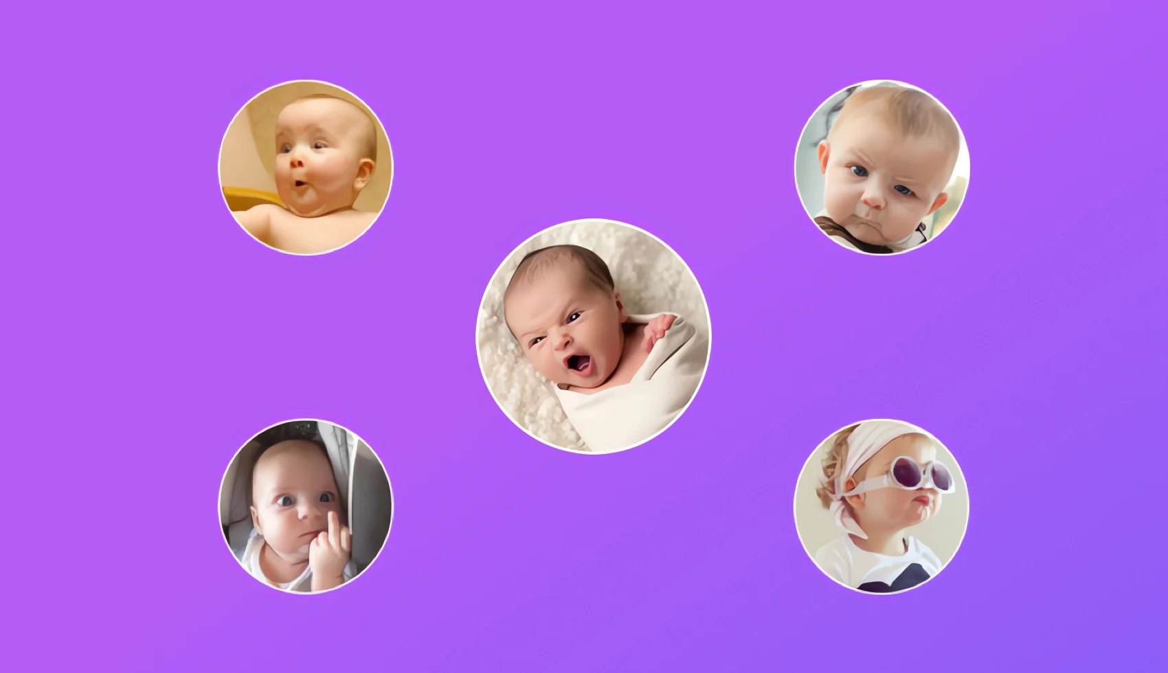 Baby Reactions WhatsApp Stickers