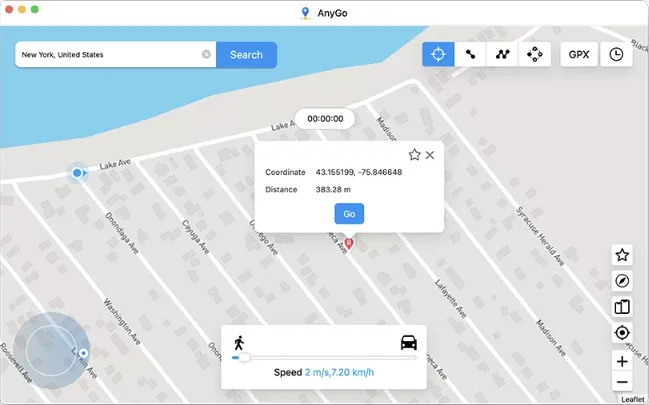 Top Pokemon GO Spoofer for iOS/Android: iToolab AnyGo Guide 5 Apply the New Location