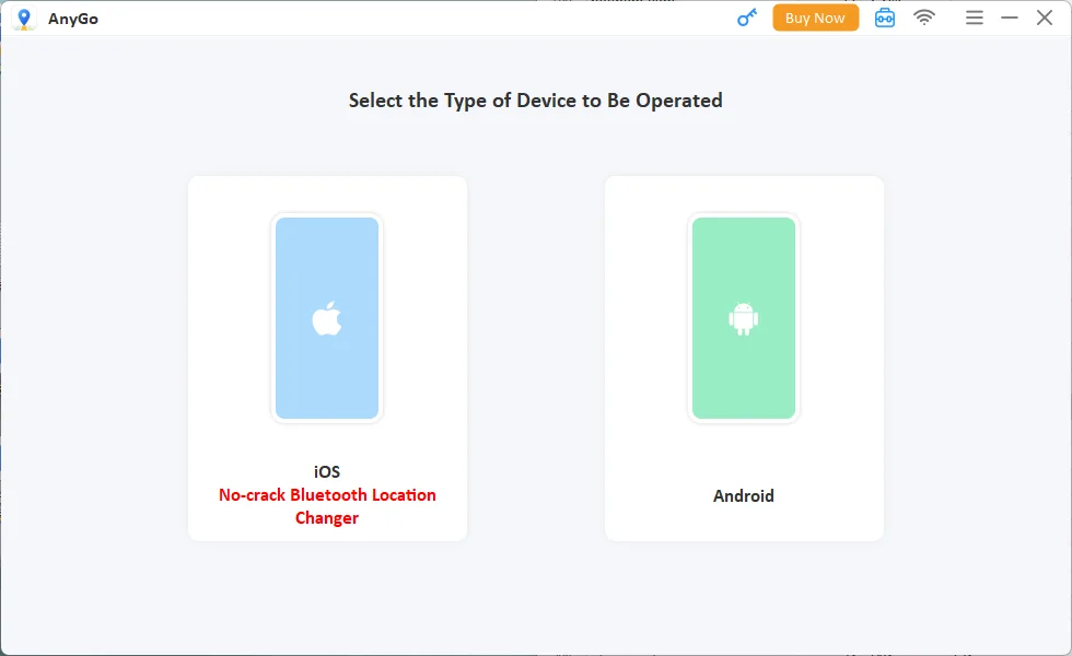 Top Pokemon GO Spoofer for iOS/Android: iToolab AnyGo Guide 3 iToolab AnyGo Connect Device