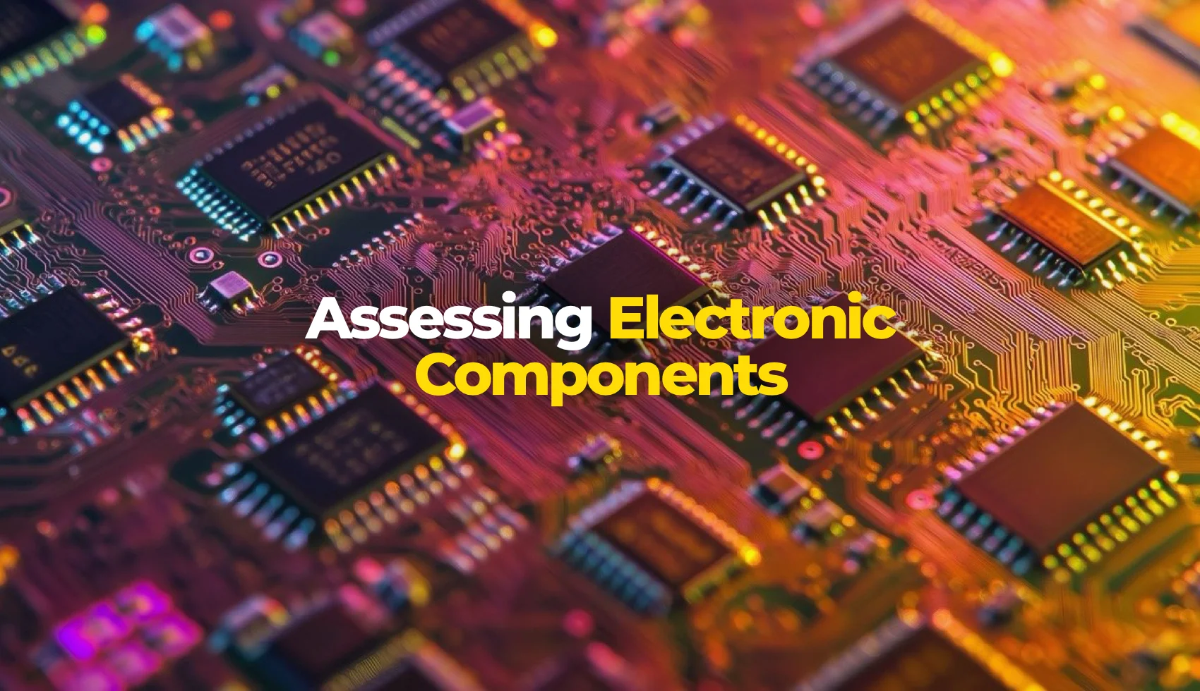 A Five-Axis Framework for Assessing Electronic Component Quality in 2025 1 Assessing Electronic
Components